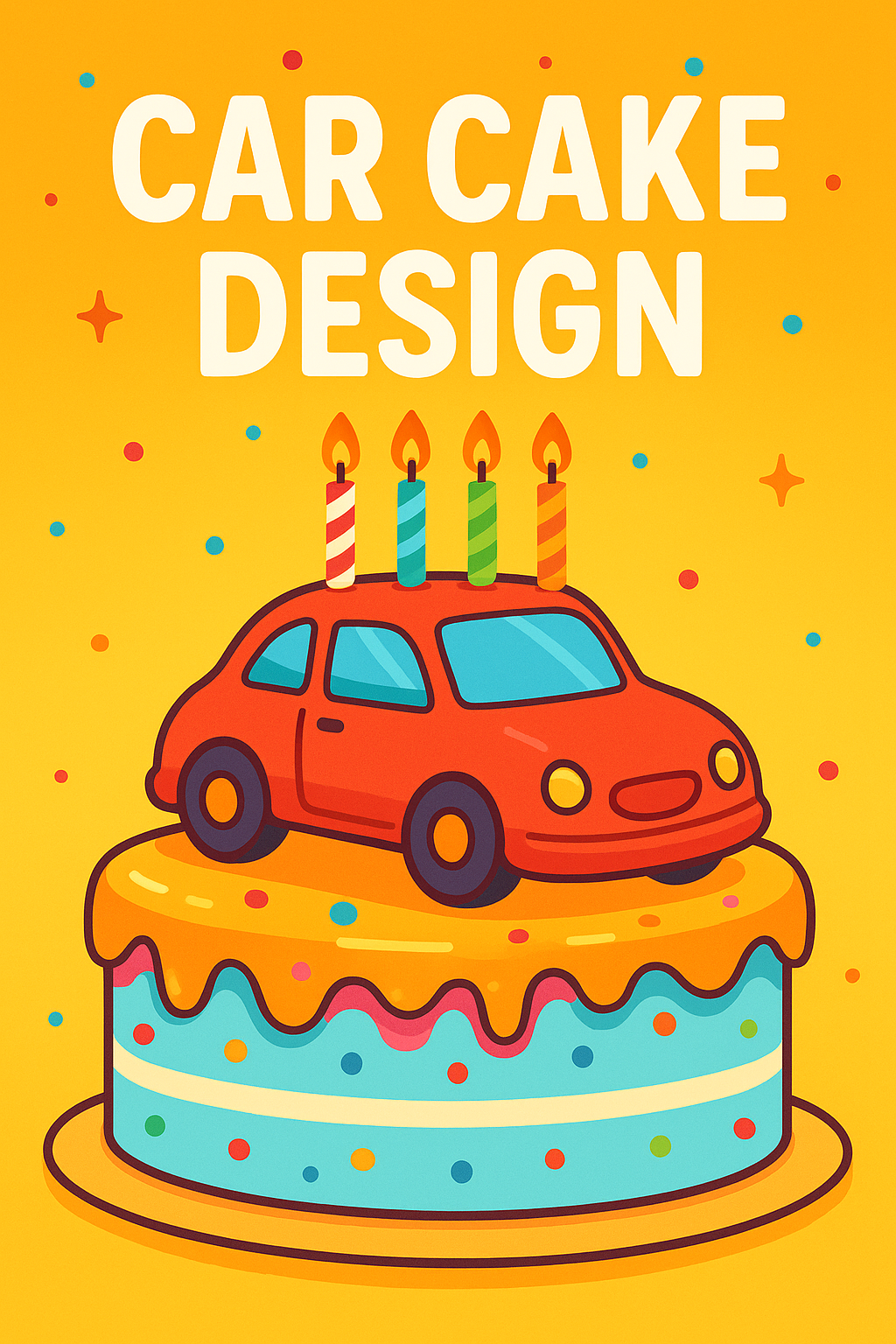 car cake design