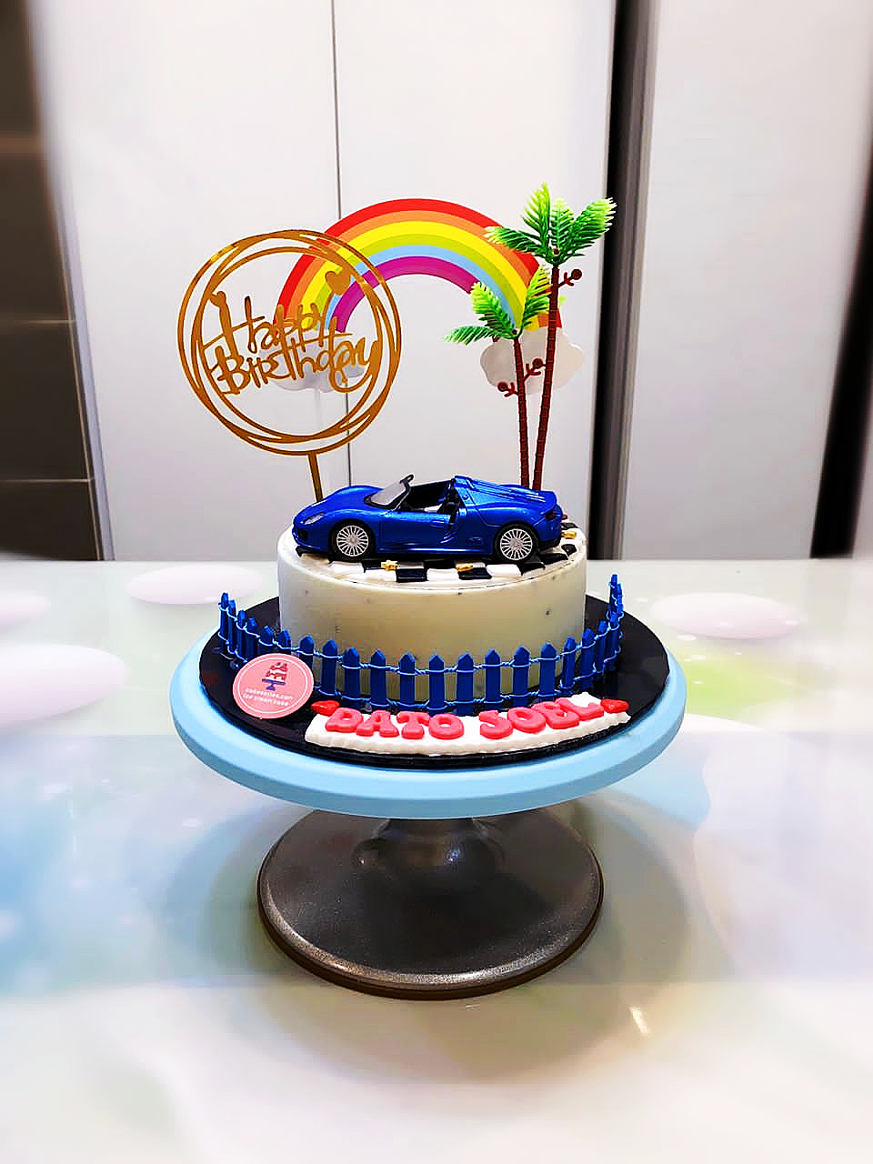sport car cake design