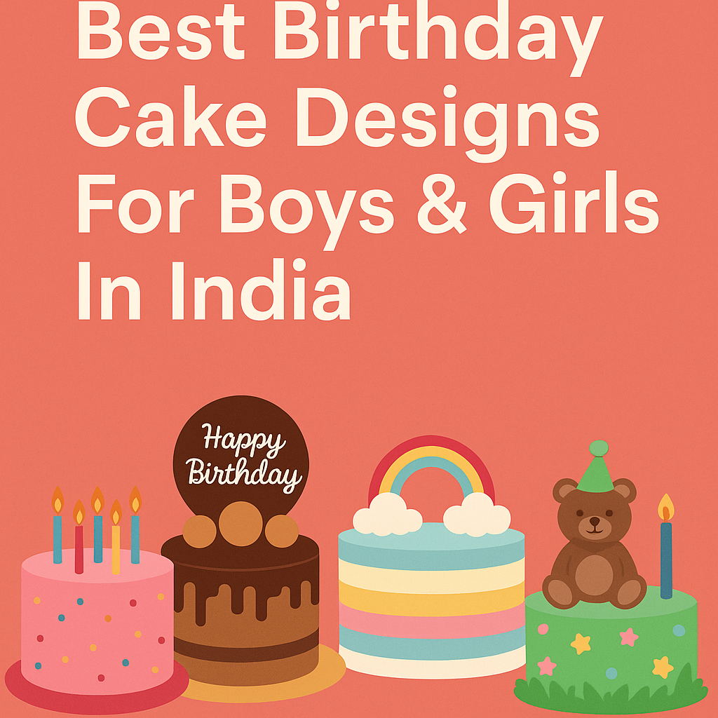 Best Birthday Cake Designs For Boys & Girls In India