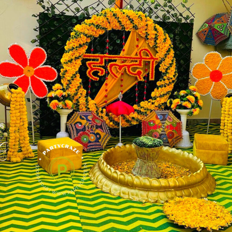 Choosing a Theme for haldi decoration