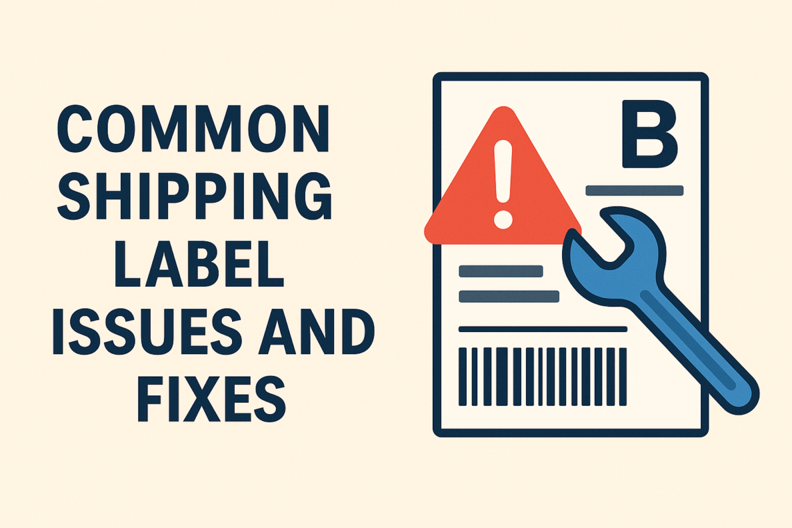 Common Shipping Label Issues and Fixes