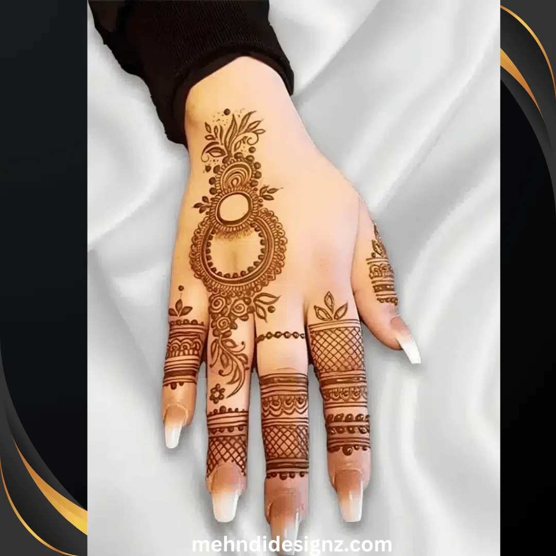 arabic back hand mehendi design